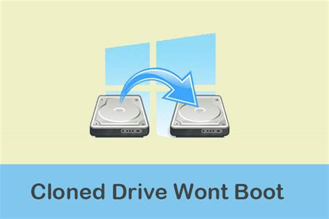 my cloned drive will not boot|make a cloned disk bootable.